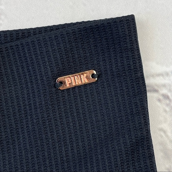 Pink SPORT by Victorias Secret Ombré  Black Gray Seamless Tights Leggings size S - Picture 7 of 10